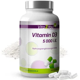 Vita2you Vitamin D3 Kapseln 240 St.