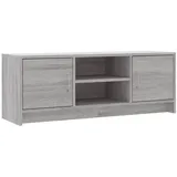 vidaXL TV-Schrank Grau Sonoma 102x30x37,5 cm Holzwerkstoff