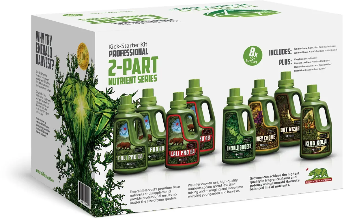 Emerald Harvest Kick-Starter Kit - 2-Part Base 1 l