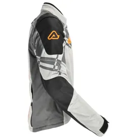Acerbis Rally Race Mesh Textiljacke Hellgrau/Orange L