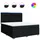 vidaXL Boxspringbett 180 x 200 cm Schwarz