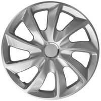 NRM Radkappe Stig, 17 in Zoll, (1-St) Radkappe 17'' UNIVERSAL OPEL CITROEN 1 Stück silberfarben