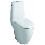 Geberit 4U WC-Sitz weiß Scharniere verchromt mit Absenkautomatik 574410000