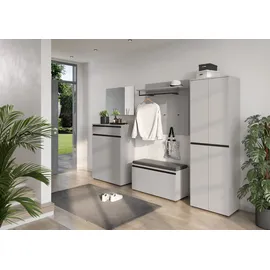 Germania Garderobenpaneel Beta grau