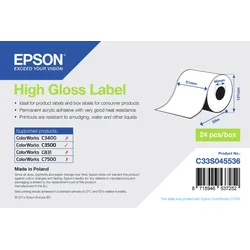Epson Etikettenrolle, Normalpapier, 51mm, C33S045536