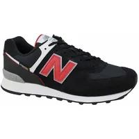 New Balance 574 Herren Black/NB White 41,5