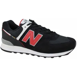 New Balance 574 Herren Black/NB White 41,5
