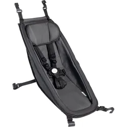 Fahrradanhängerzubehör climatex® Babysitz für Croozer Kid ab Modell 2014 SCHWARZ NO SIZE