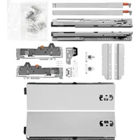 Vasalat BLUM Schubladenschienen TANDEM-Höhe 115 m. Reling 227mm 65kg,