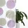 OTTO home Gardine Belem (1 St), Kräuselband, transparent, Voile, 1 bzw. 2 Schals, Vorhang, Fertiggardine, Kreise beige 140 cm x 175 cm
