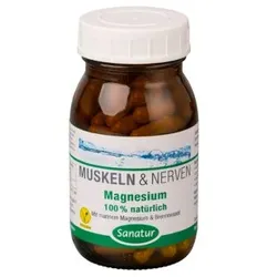 Magnesium 100% Natürlich Kapseln 100 St Kapseln