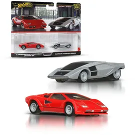 Mattel HCJ85 - Jay Leno Tankwagen silber/mehrfarbig 1:64