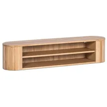 JVmoebel Wandregal 30 x 30 x 140 cm Braun