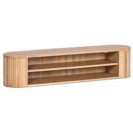 JVmoebel Wandregal 30 x 30 x 140 cm Braun