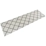 vidaXL Küchenteppich Waschbar Quadrat 60x180 cm Samt