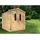 TIMBELA Holz-Gartenhaus M343C+M343G 3,53 m2 mit kleinen Fenstern und Boden