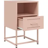vidaXL Nachtschrank 2 Stk. 36 x 39 x 60,5 cm Rosa