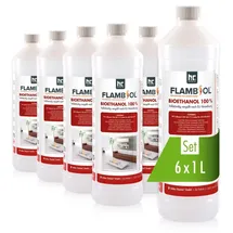 Höfer Chemie Bioethanol Hochrein 100% 6 x 1 l