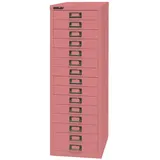 Bisley Aktenschrank MultiDrawer Schubladenschrank in Pink - Maße: H 86 x B 28 x T 38 cm rosa