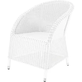 Jan Kurtz Romantik Gartensessel 67 x 75 x 78 cm weiß