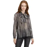 Betty Barclay Schlupfbluse mit Schleifenknoten Schwarz 42