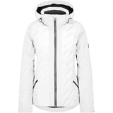 Ziener Damen TARIS Ski-Jacke | Primaloft, wasserdicht, PFC frei, white, 36