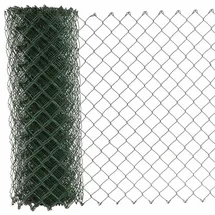 Siena Garden Maschendrahtzaun 1000 x 40 cm Grün/PVC