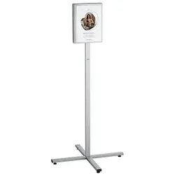 DURABLE Infoständer INFO STAND OUTDOOR silber DIN A4