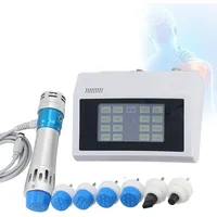 Stoßwellentherapiegerät für Zuhause Fokussierte Stoßwellentherapiemaschine Mit 7 Massageköpfen, Elektromagnetisches Punktwellenprinzip, Zur Schmerzlinderung Und Tiefenmuskelmassage