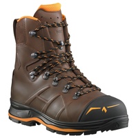 Haix Schnittschutzstiefel Trekker Mountain 2.0, braun-orange, 4
