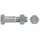 Industrial Quality Supplies Sechskantpassschraube DIN 7968 M12 x 60 8,8 1 Stück