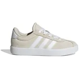 Adidas VL COURT 3.0 K Schuhe Kinder Sneaker Aluminium Cloud White, 37 1/3 - Beige