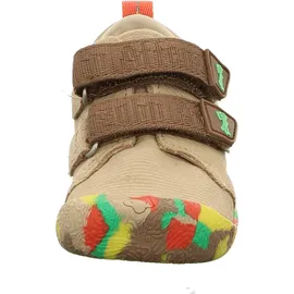 Affenzahn Leder Walky für Kinder, beige 21 EU