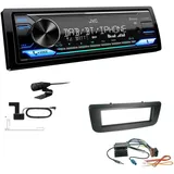 JVC Digital 1-DIN Autoradio DAB+ Bluetooth für Skoda Fabia II Canbus