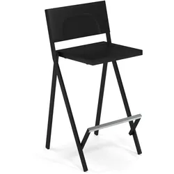 Emu Mia Barhocker Metall stapelbar - Schwarz