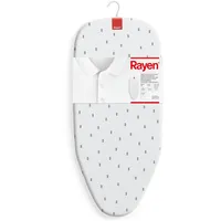 Rayen | Tischbügelbrett | Kompaktes Klappdesign | Mit Metallgitter