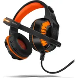 Krom Konor Kabelgebunden, Gaming Headset, Orange