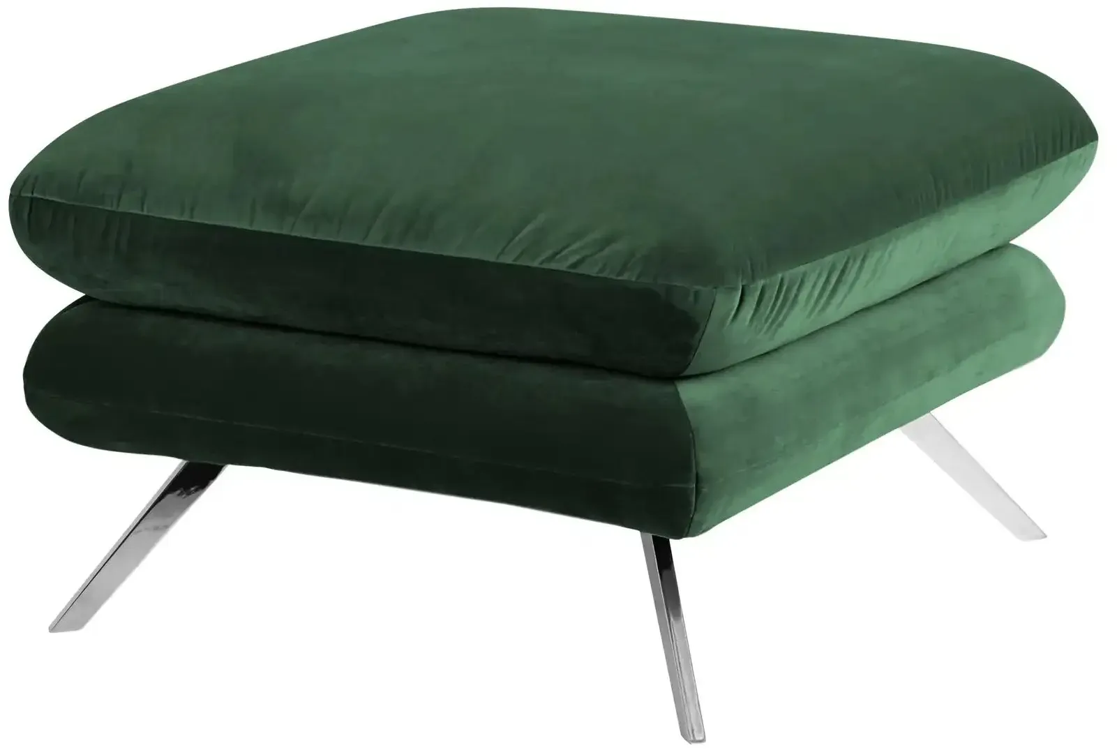 Jette Home Hocker  Caldara ¦ grün ¦ Maße (cm): B: 70 H: 45 T: 70.0