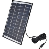 Cuifati 6W 12V Solarpanel DC5521 Geben Sie kleine Sonnenkollektoren aus Flexibles Solarpanel-Kit für zu Hause