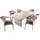 Garden Pleasure DIJON/BASTIA Set 13-tlg. Braun/Grau