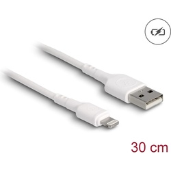 Delock USB A – Lightning (0.30 m, USB 2.0), USB Kabel