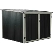 Westmann Fahrradgarage anthrazit 203x200x158 cm