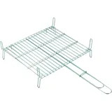 Sauvic Doppelgrill 40x45 cm Silber