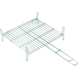 Sauvic Doppelgrill 40x45 cm Silber