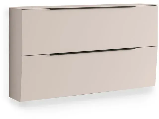 Arredokit Hängeschuhschrank Milana Lack Beige Sand