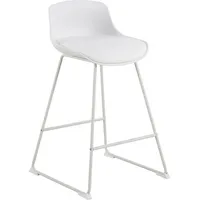 VCM ebuy24 Barhocker Tina Weiß 2er Set | Gr.: