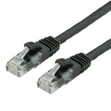 Value Patchkabel Cat.6 (Class E) UTP, LSOH, schwarz,
