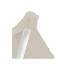 TexDeko 2er-Set Stretch Stehtischhusse für Bistrotisch Ø 80-85 cm Creme | strapazierfähig verstärkte Fußtaschen bügelfrei waschbar