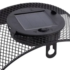 garden hero Außenleuchte Metall D 25 cm inkl. LED schwarz