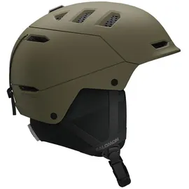 Salomon Husk Pro Skihelm (Größe 53-56CM, gruen)